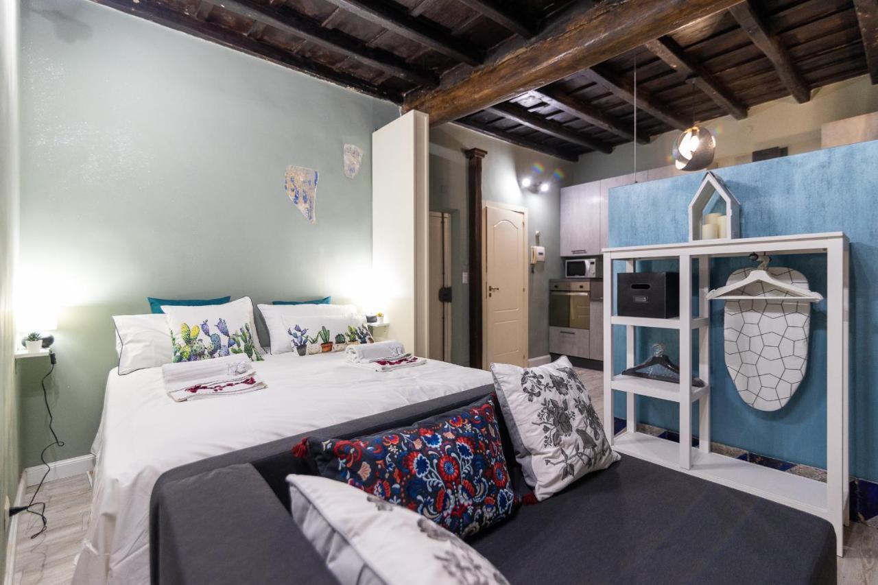 Romeathome Deluxe Suite Campo Dei Fiori المظهر الخارجي الصورة